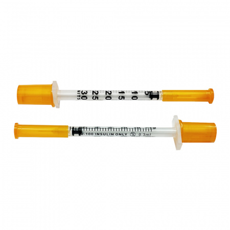 Шприц инсулиновый Медицина U-100 - 0,3 мл х 8 мм 30G